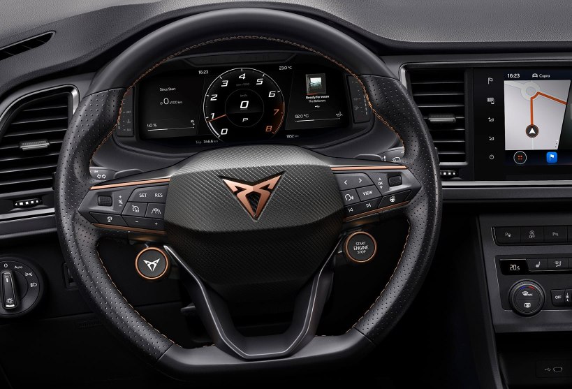 Ateca Steering wheel with satellite buttons