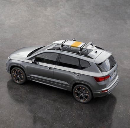 CUPRA Ateca roof with surf rack car accessory