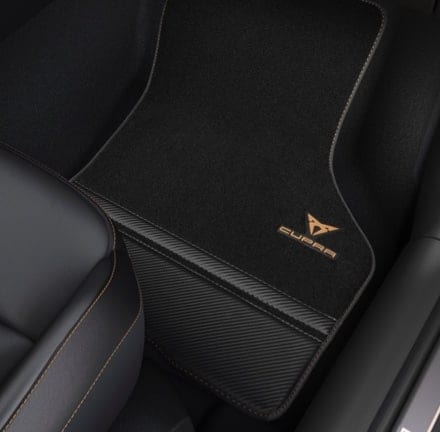 Carbon Fibre CUPRA Formentor car mat