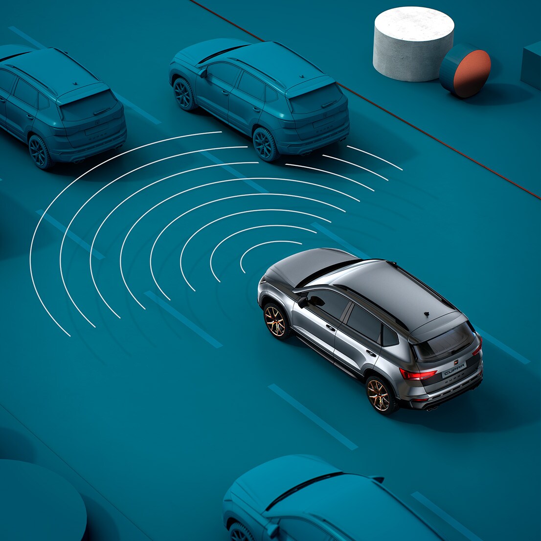 CUPRA Ateca traffic jam assist