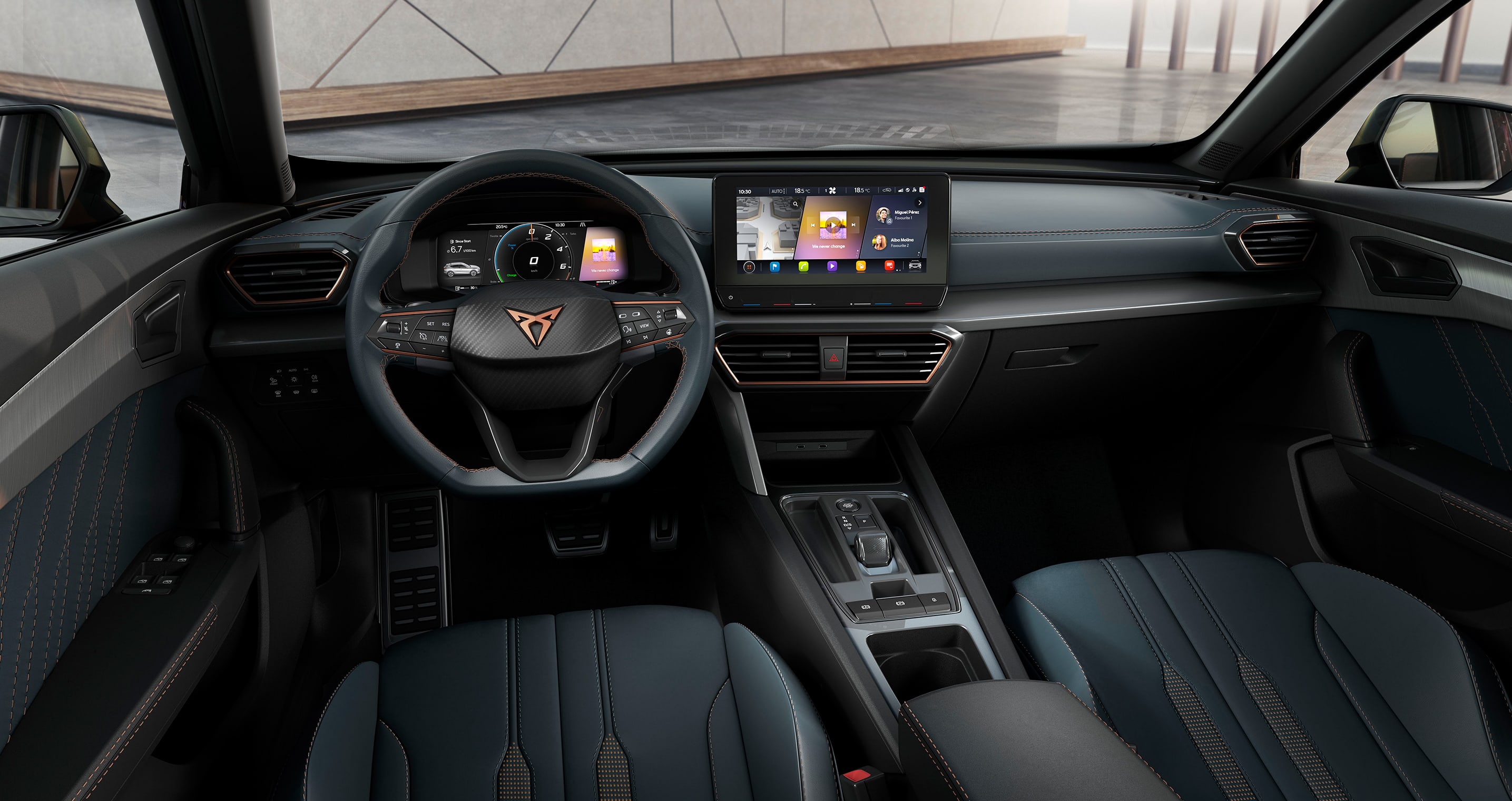 CUPRA Formentor interior view